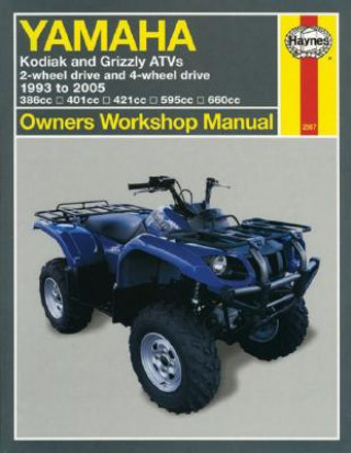 Kniha Yamaha Kodiak & Grizzly ATVs (93 - 05) Quayside