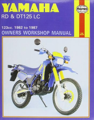 Kniha Yamaha RD & DT125Lc (82 - 87) Jeremy Churchill