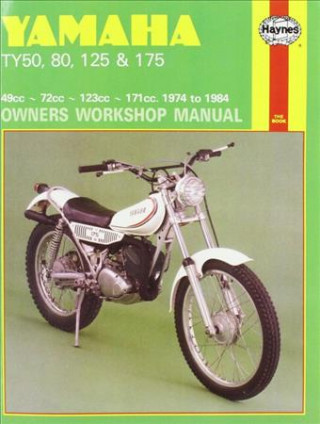 Kniha Yamaha TY50, 80, 125 & 175 (74 - 84) Jeremy Churchill