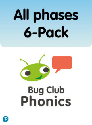 Carte New Phonics Bug and Alphablocks All Phases 6-pack Monica Hughes