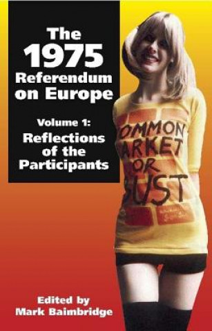 Kniha 1975 Referendum on Europe Mark Baimbridge
