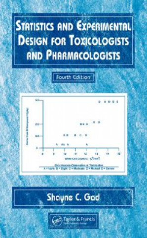 Knjiga Statistics and Experimental Design for Toxicologists and Pharmacologists Shayne C. Gad