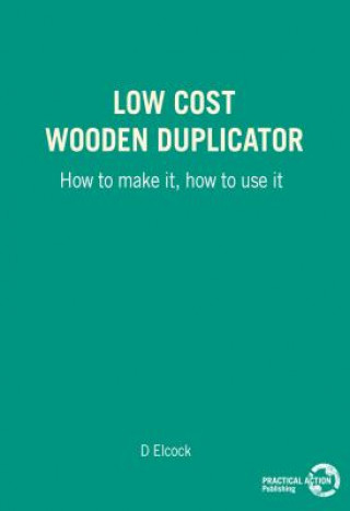 Buch Low Cost Wooden Duplicator David Elcock