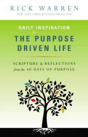 Book Daily Inspiration for the Purpose Driven Life Rick Warren