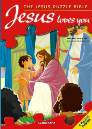 Könyv JESUS LOVES YOU PUZZLE BIBLE Scandinavia