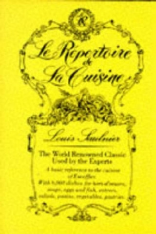 Book Repertoire de la Cuisine L. Saulnier
