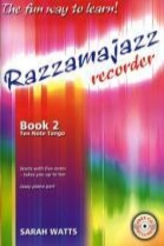 Carte Razzamajazz Recorder  Book 2 Sarah Watts