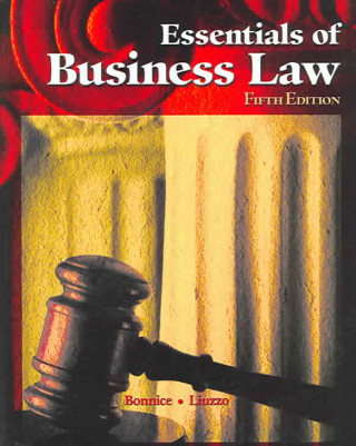 Könyv Essentials of Business Law Anthony Liuzzo