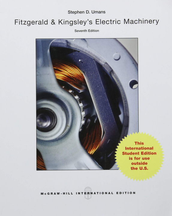 Carte Fitzgerald & Kingsley's Electric Machinery Stephen D. Umans