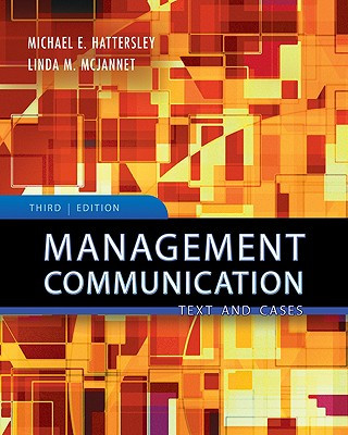 Könyv Management Communication: Principles and Practice Linda McJannet