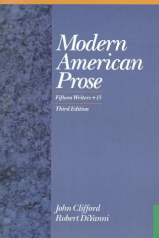 Kniha Modern American Prose Robert DiYanni