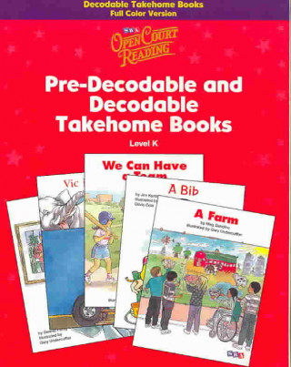 Libro Open Court Reading, Decodable Takehome Book, 4-color (1 workbook of 35 stories), Grade K 