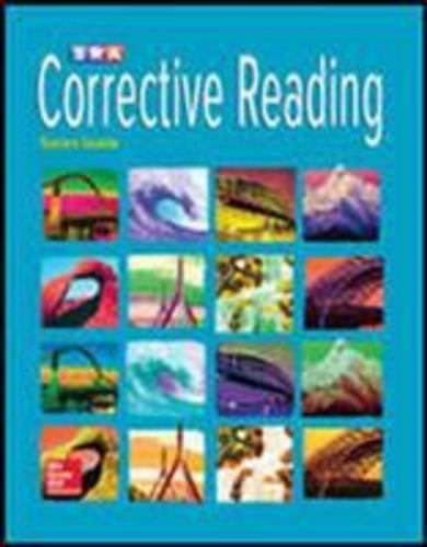 Digital Corrective Reading Decoding, Teaching Tutor Software Siegfried Engelmann