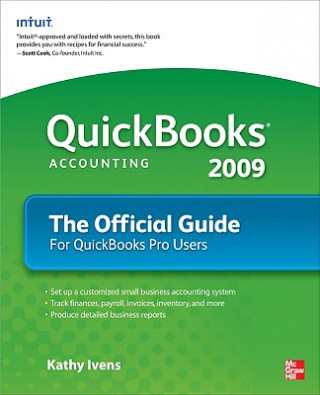 Carte QuickBooks 2009 The Official Guide Kathy Ivens