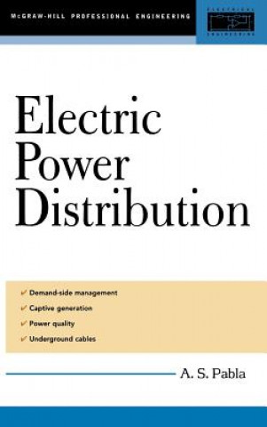 Kniha Electric Power Distribution A. S. Pabla