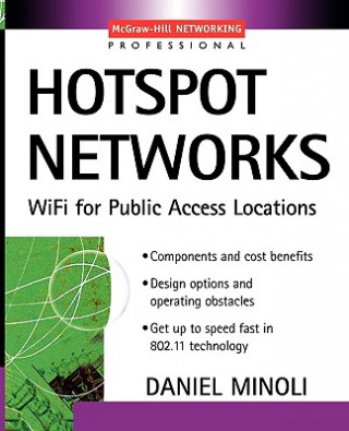 Kniha Hotspot Networks Daniel Minoli