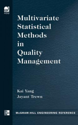 Buch Multivariate Statistical Methods in Quality Management Jayant Trewn