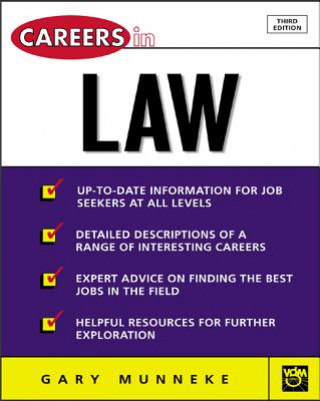 Buch Careers in Law Gary A. Munneke