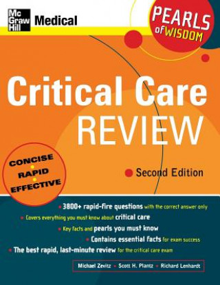 Könyv Critical Care Review: Pearls of Wisdom, Second Edition Richard Lenhardt