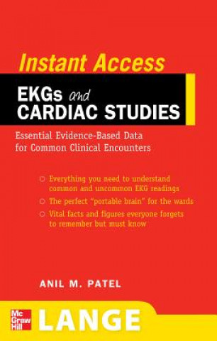 Книга LANGE Instant Access EKGs and Cardiac Studies Anil M Patel