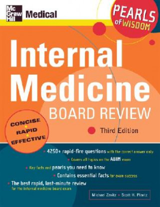 Kniha Internal Medicine Board Review: Pearls of Wisdom, Third Edition Scott H. Plantz