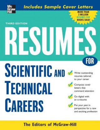 Book Resumes for Scientific and Technical Careers Editors of McGraw-Hill