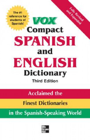 Kniha Vox Compact Spanish & English Dictionary, 3E (HC) Vox