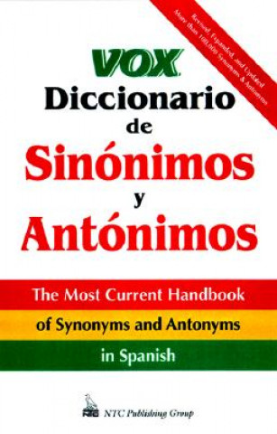 Carte Vox Diccionario De Sinonimos Y Antonimos Vox