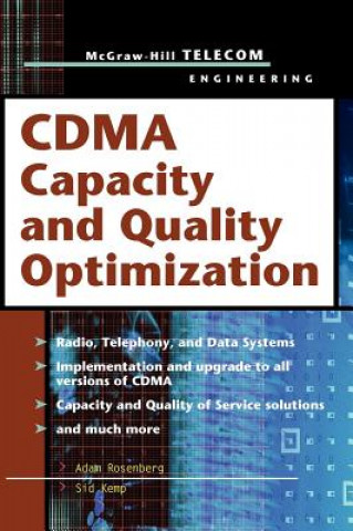 Kniha CDMA Capacity and Quality Optimization Sid Kemp