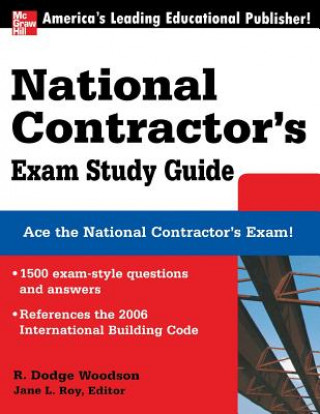 Książka National Contractor's Exam Study Guide Roger D. Woodson