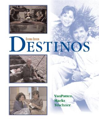 Книга Destinos Student Edition w/Listening comprehension Audio CD Richard V. Teschner