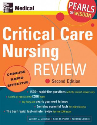 Kniha Critical Care Nursing Review: Pearls of Wisdom, Second Edition Nicholas Lorenzo