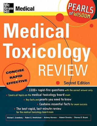 Carte Medical Toxicology Review: Pearls of Wisdom, Second Edition Sharona D. Bryant