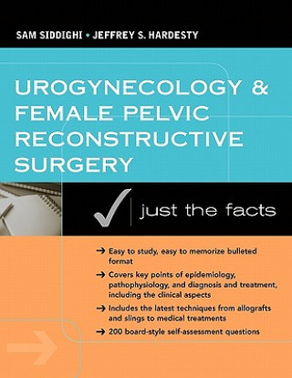 Kniha Urogynecology and Female Pelvic Reconstructive Surgery: Just the Facts Jeff Hardesty