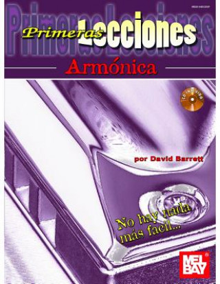 Knjiga First Lessons Harmonica, Spanish Edition DAVID BARRETT