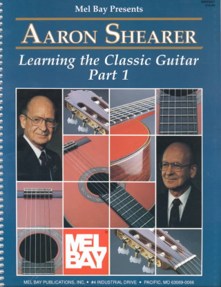 Książka AARON SHEARER LEARNING THE CLASSIC GUITA AARON SHEARER