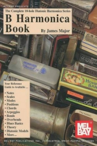 Kniha B Harmonica Book James Major