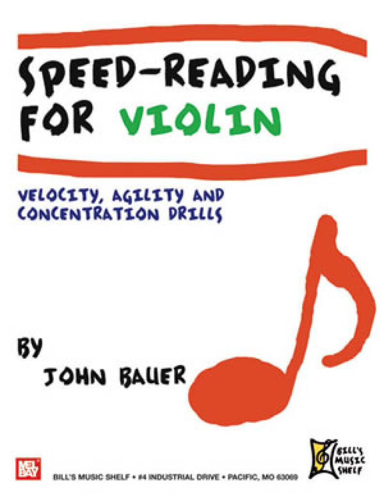 Boek BAUER SPEED READING VLN BK BAUER