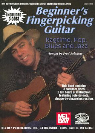 Livre BEG FP RAGTIME POP BLUES GTR BK3CD 