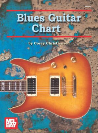 Kniha BLUES GUITAR CHART COREY CHRISTIANSEN