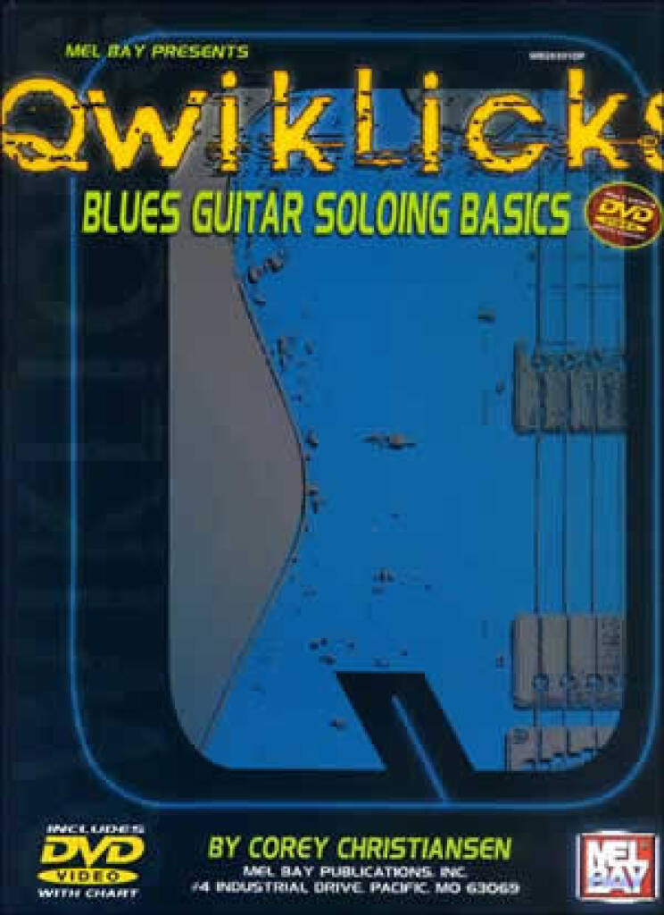 Carte BLUES GUITAR SOLOING BASICS COREY CHRISTIANSEN