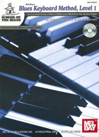 Книга BLUES KEYBOARD METHOD LEVEL 1 DAVID BARRETT