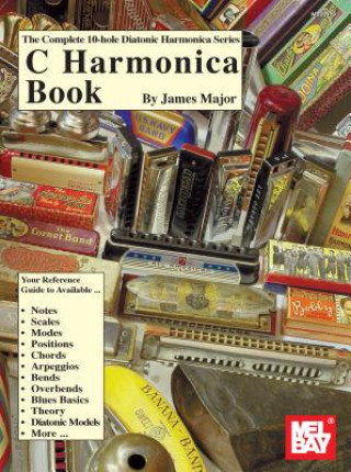 Knjiga C Harmonica Book James Major