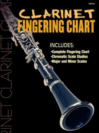 Livre CLARINET FINGERING CHART WILLIAM BAY