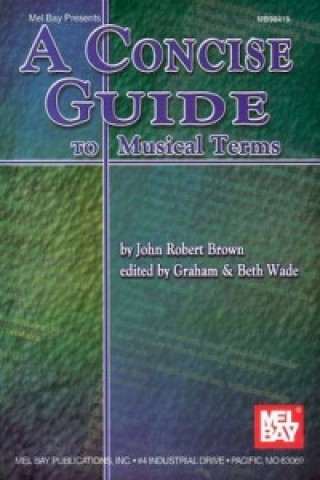 Book CONCISE GUIDE MUSICAL TERMS ALL INST 