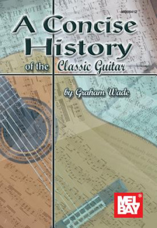 Kniha Concise History of the Classic Guitar Graham Wade