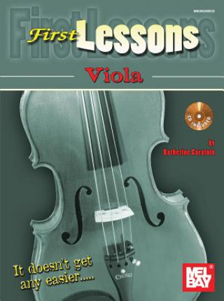 Livre CURATOLO FIRST LESSONS VLA BKCD Katherine Curatolo