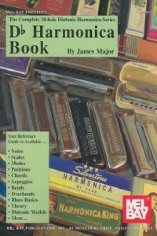 Книга DB HARMONICA BOOK JAMES MAJOR