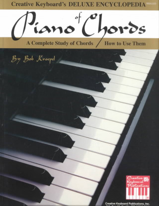 Kniha Deluxe Encyclopedia of Piano Chords Bob Kroepel