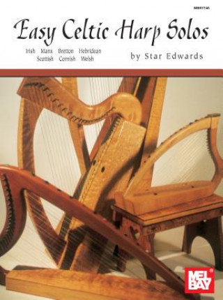 Book Easy Celtic Harp Solos Star Edwards